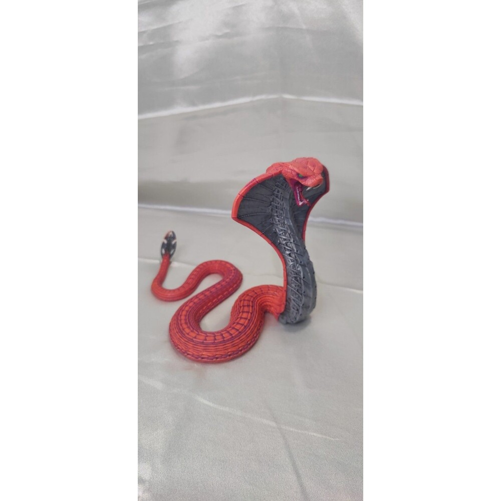 Cobra battle snake orange and gray colour